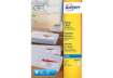 Immagine di Etichette bianche per buste AVERY QuickDRY™ 99,1x33,9 mm - 16 et/foglio - stampanti inkjet - cf. 25