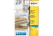 Immagine di Etichette poliestere trasparenti opache AVERY QuickPEEL™ 99,1x67,7 mm - 8 et/foglio - inkjet conf. 2