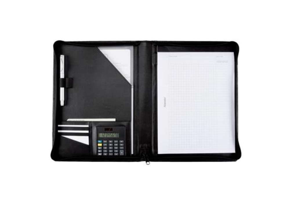 Immagine di Cartella portadocumenti Alassio CATANA in similpelle 26x2x31,5 cm A4 nero 30056