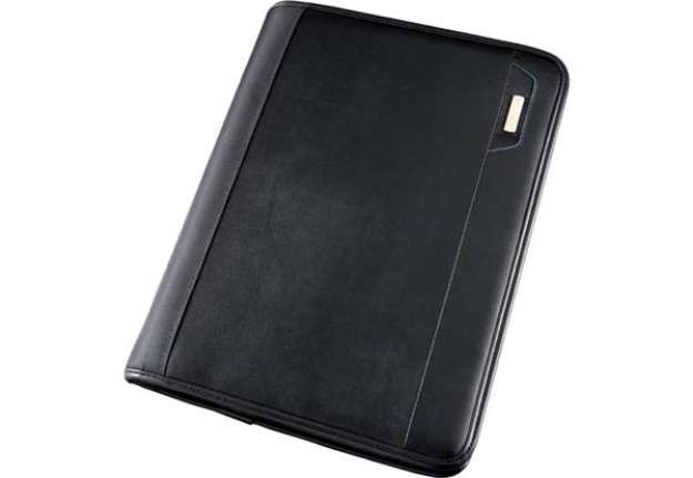 Immagine di Cartella portadocumenti con custodia multiuso Alassio TRENTO in similpelle 36x5x28,5 cm A4 nero - 30