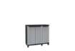 Immagine di Armadietto a tre ante TERRY Twist Black 102B grigio/nero 102x39x91,5 cm 1002711