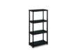 Immagine di EC - Scaffale a 4 ripiani TERRY Modulo 3060S/4 60x30x132 cm nero 1001610