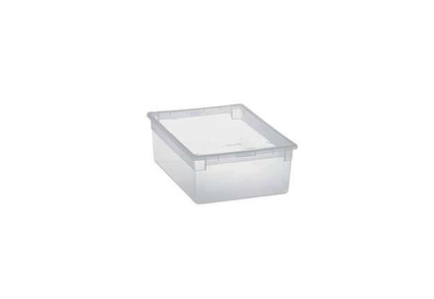 Immagine di Contenitore multiuso TERRY Light Box M 12 lt. trasparente 27,8x39,6x13,2 cm 1001379