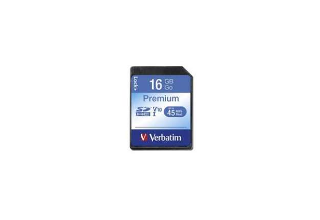 Immagine di Flash Memory Card SDHC Verbatim 16 GB  43962