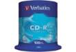 Immagine di CD-R Extra Protection Verbatim 700 MB 52x Spindle Case da 100 cd-r - 43411