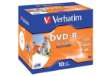 Immagine di DVD-R Verbatim standard stampabile 4.7 GB - Velocità 16x Jewel Case conf. da 10 - 43521