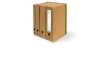 Immagine di Portaprogetti con elastico piatto EURO-CART Eco Elite ''FSC'' dorso 4 cm avana - FMCXCPECO04ELPAV