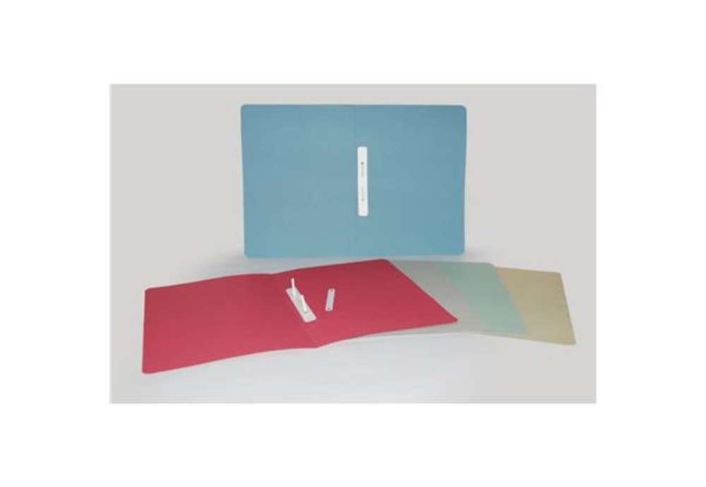Immagine di Cartellina ad aghi EURO-CART cartoncino manilla 25x35 cm grigio conf. da 50 pezzi - CM05GR