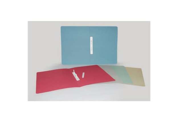 Immagine di Cartellina ad aghi EURO-CART cartoncino manilla 25x35 cm grigio conf. da 50 pezzi - CM05GR