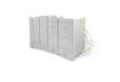 Immagine di Faldone con lacci occhiellati EURO-CART cartone da 1,8 mm dorso 20 cm - 25x35 cm CA20