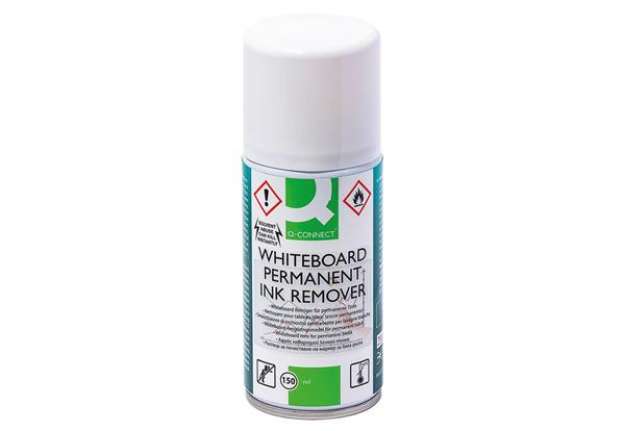 Immagine di Liquido rimuovi-inchiostro per lavagne bianche Q-Connect 150 ml KF01974
