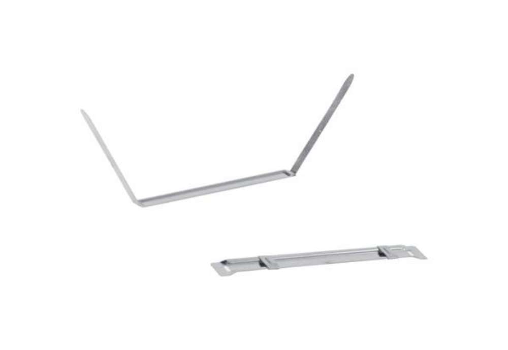 Immagine di Clip fermafogli Q-Connect passo 80 mm metallo conf. da 50 - KF26083
