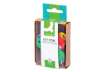 Immagine di Targhette portachiavi Q-Connect 5,8x2 cm plastica colori assortiti conf. da 6 - KF02036