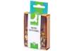 Immagine di Fermacampioni ottonati Q-Connect nr. 3 da 17 mm conf. da 80 - KF02028