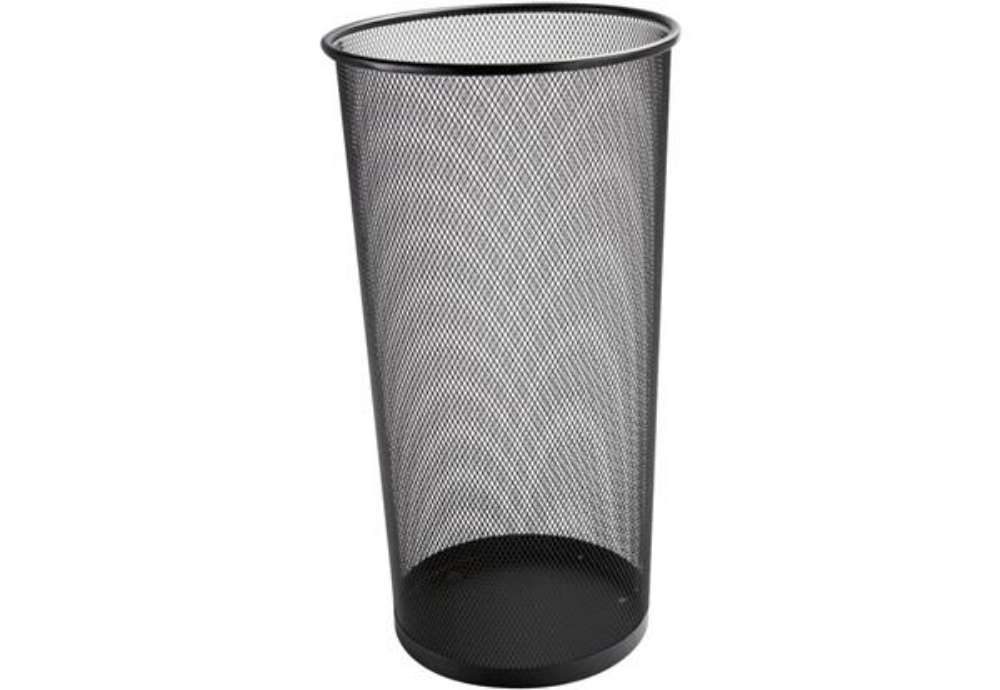 Immagine di Portaombrelli in metallo Q-Connect 22.6 l h 50 cm x diametro 27,5 cm nero KF00829