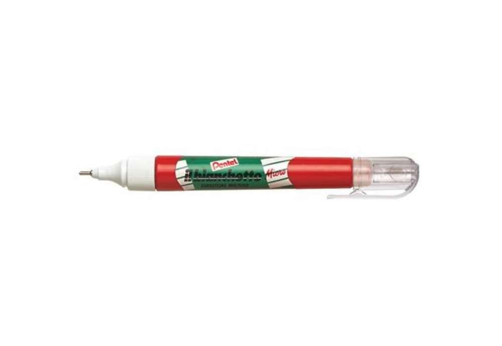 Immagine di Correttore a penna Pentel Il Bianchetto Micro 7 ml - ZL63-WI