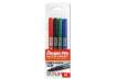 Immagine di Marcatore permanente Pentel N50 Slim punta conica 3,18 mm assortiti 4 pezzi - 0022066