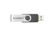 Immagine di Chiavetta USB in blister Q-Connect High Speed 2.0 nero 8 GB con cappuccio di protezione KF41512