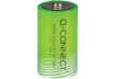 Immagine di Batteria alcalina Q-Connect D/LR20 1.5 V - conf. 2 pz in blister - KF00491