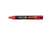 Immagine di Marcatore a tempera POSCA Uni-Ball punta tonda 1,8-2,5 mm rosso M PC5M R