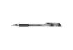 Immagine di Penna a sfera inchiostro gel Q-Connect con cappuccio 0,7 mm nero Conf. 10 pezzi - KF21716