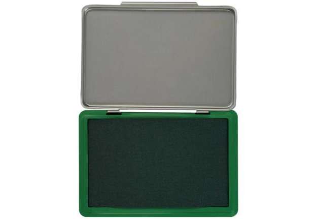 Immagine di Cuscinetto per timbri Q-Connect 11x7 cm verde KF25210