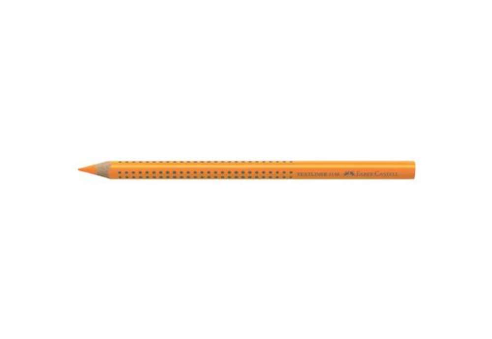 Immagine di Matita evidenziatore Faber-Castell Textliner Dry 1148 Grip Jumbo  arancione fluo - 114815