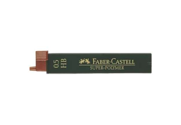 Immagine di Astuccio 12 mine HB Faber-Castell Super Polymer 0,5 mm 120500