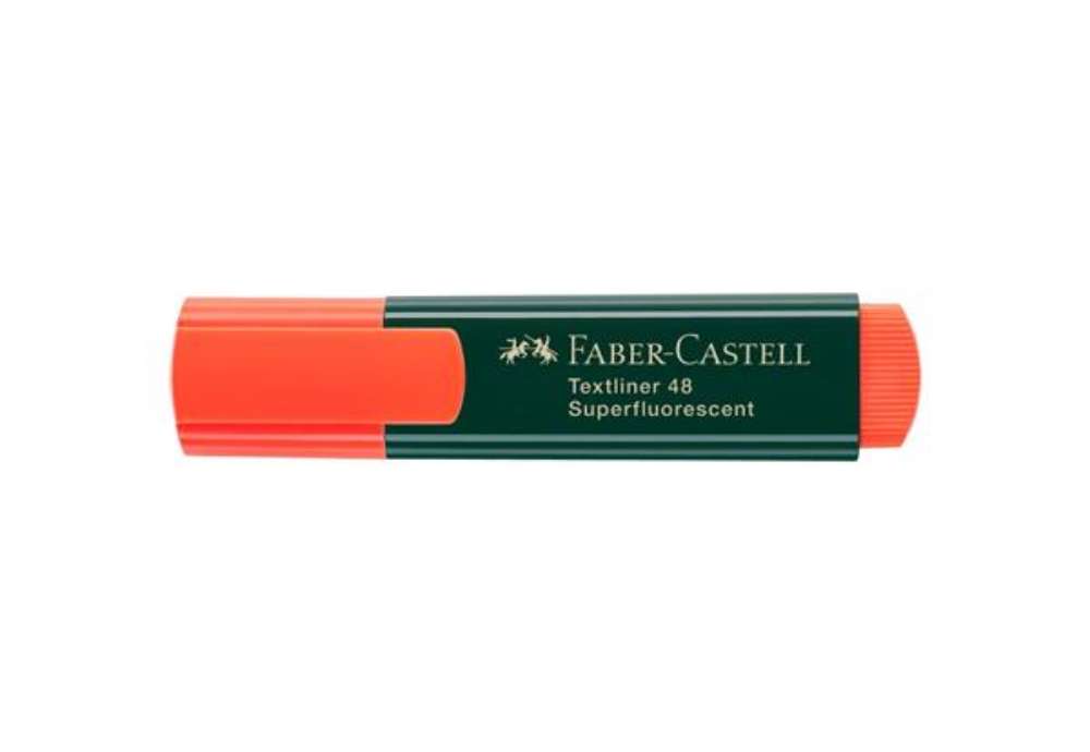Immagine di Evidenziatore Faber-Castell Textliner 48 Refill tratto 1-2-5 mm arancione fluo 154815
