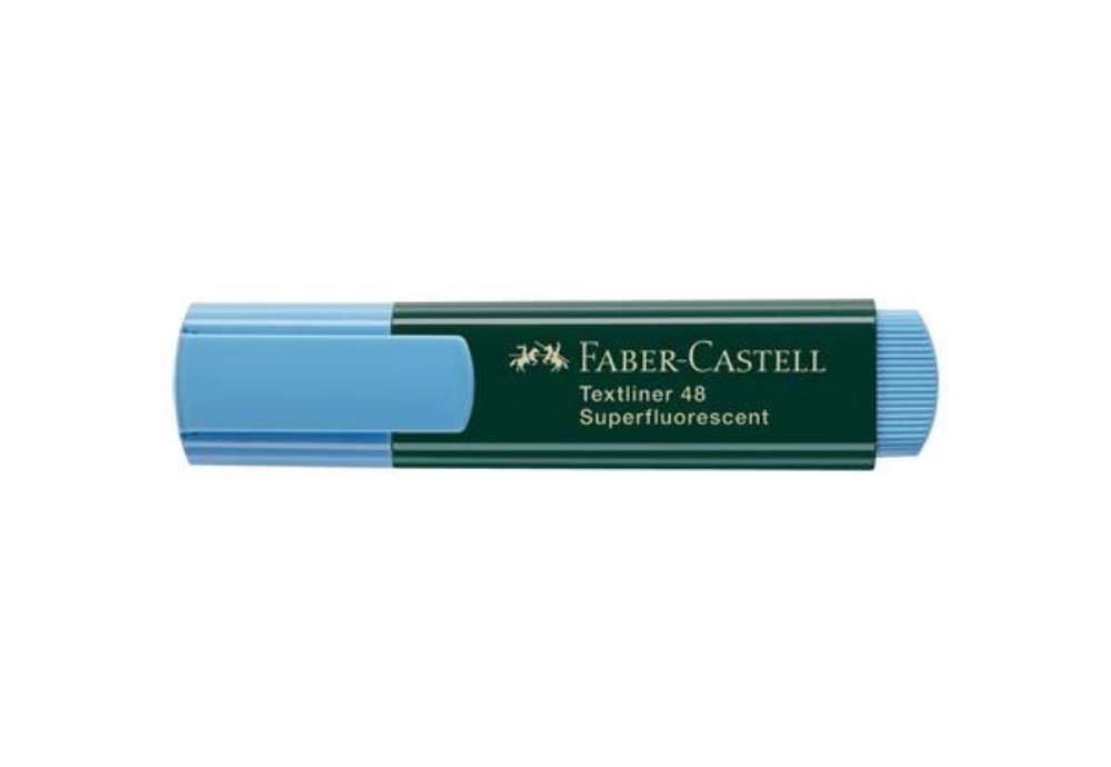 Immagine di Evidenziatore Faber-Castell Textliner 48 Refill tratto 1-2-5 mm blu 154851