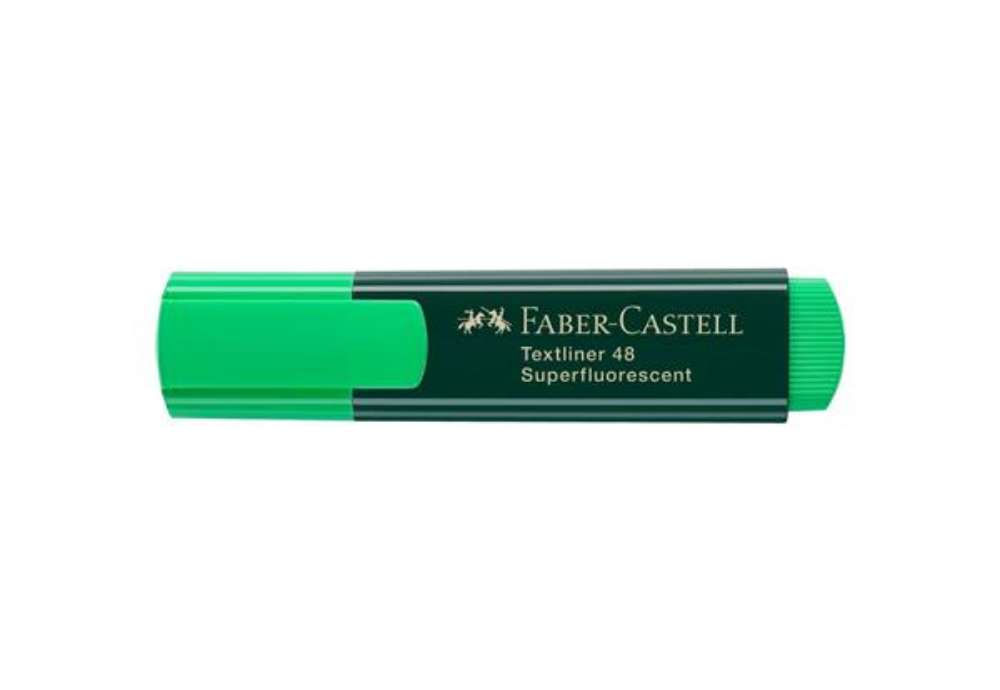 Immagine di Evidenziatore Faber-Castell Textliner 48 Refill tratto 1-2-5 mm verde 154863