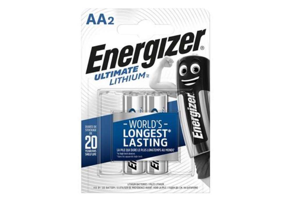 Immagine di Batterie al litio Energizer Ultimate Lithium AA - conf. 2 pz - E301535201