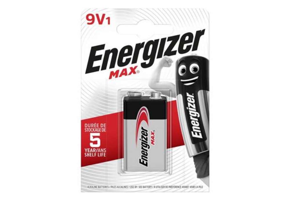 Immagine di Batteria ENERGIZER Max 9V  E301531800