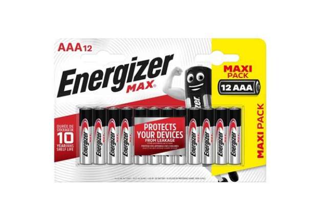 Immagine di Batterie ENERGIZER Max AAA  conf. da 12 - E300835700