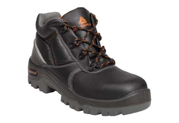 Immagine di Scarpe lavoro Delta Plus basse Phoenix S3 -pelle croste pigmentata- trattamento impermeabilizzante n