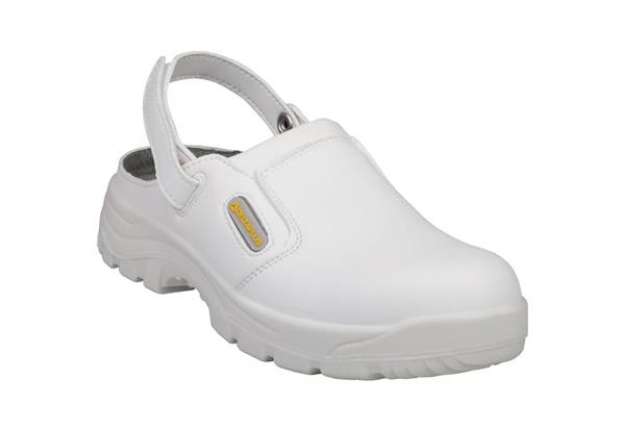 Immagine di Scarpe da lavoro DELTA PLUS Zoccoli - microfibra impermeabile bianco - 39 MAUB3SBBC39