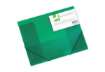 Immagine di Cartellina a 3 lembi Q-Connect A4 ppl dorso 3 cm verde KF02313