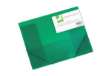 Immagine di Cartellina a 3 lembi Q-Connect A4 ppl dorso espandibile 0-3 cm verde - KF02313
