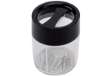Immagine di Dispenser per fermagli Q-Connect nero/trasparente rotondo 6x6x7,2 cm KF02133