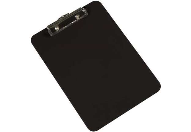 Immagine di Portablocco con molla Q-Connect A4 nero  KF11705