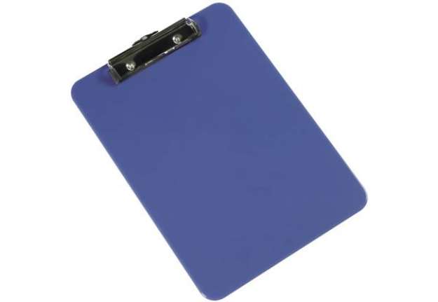 Immagine di Portablocco con molla Q-Connect A4 blu  KF21625