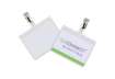 Immagine di Portabadge Q-Connect plastica 90x60 mm con clip - Security badge chiuso Confezione da 25 pezzi - KF0