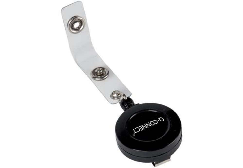 Immagine di Cordoncino jojo per portabadge Q-Connect fino a 60 cm nero conf. da 10 - KF14147