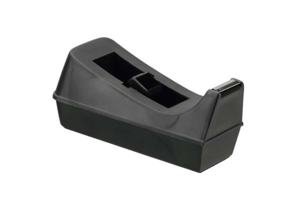 Immagine di Dispenser per nastro da scrivania Q-Connect nero 19 mm x 33 m KF01294