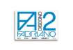 Immagine di Album da disegno Fabriano F2 collato 1 lato 110 g/m² 33x48 cm 12 ff. lisci 06200534