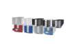Immagine di Cassettiera IMPULS HAN in polistirolo con 4 cassetti chiusi per A4/C4 grigio-trasparente - 1012-63