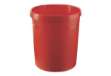 Immagine di Cestino gettacarte GRIP 18L HAN in polipropilene con 2 impugnature rosso 18190-17