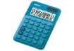 Immagine di Calcolatrice da tavolo CASIO solare o batteria - 12 cifre - azzurro MS-20UC-BU-W-EC