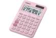 Immagine di Calcolatrice da tavolo CASIO solare o batteria - 12 cifre - Rosa MS-20UC-PK-W-UC