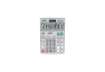 Immagine di Calcolatrice da tavolo Casio solare o batteria - display 12 cifre - grigio DF-120ECO-W-EP